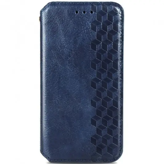 Шкіряний чохол-книжка GETMAN Cubic (PU) для Xiaomi 11T / 11T Pro Синій