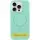 Чохол Silicone Case Full Protective (AA) NO LOGO with MagSafe для Apple iPhone 14 Plus (6.7") Зелений / Spearmint