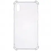 TPU чехол GETMAN Ease logo усиленные углы для Apple iPhone XS Max (6.5") Бесцветный (прозрачный)