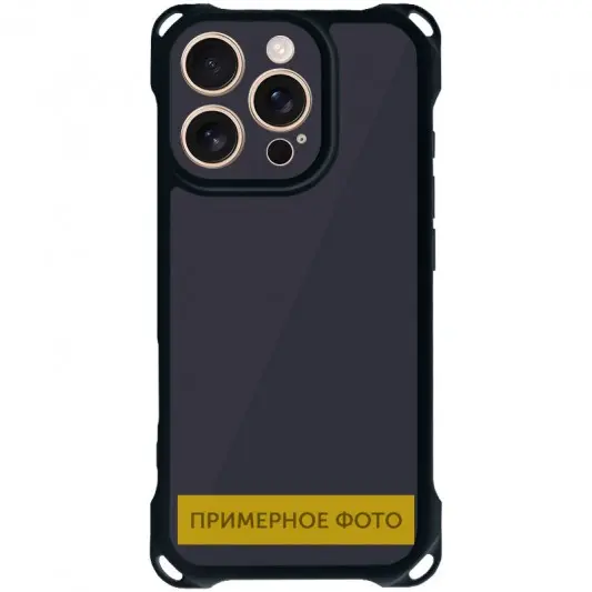 Чехол TPU CrossBody with straps для Apple iPhone 14 (6.1") Black - изображение 1