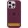 Чохол Silicone Case Full Protective (AA) with MagSafe для Apple iPhone 13 (6.1") Бордовий / Plum