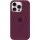 Чохол Silicone Case Full Protective (AA) with MagSafe для Apple iPhone 12 Pro / 12 (6.1") Бордовий / Plum