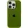 Чохол Silicone Case Full Protective (AA) with MagSafe для Apple iPhone 12 Pro / 12 (6.1") Зелений / Dark Olive