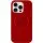 Чохол Silicone Case Full Protective (AA) with MagSafe для Apple iPhone 12 Pro / 12 (6.1") Червоний / Deep Red