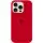 Чохол Silicone Case Full Protective (AA) with MagSafe для Apple iPhone 12 Pro / 12 (6.1") Червоний / Red