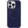 Чохол Silicone Case Full Protective (AA) with MagSafe для Apple iPhone 12 Pro / 12 (6.1") Темно-синій / Midnight blue