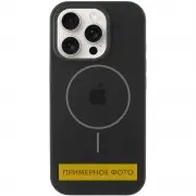 Чохол Silicone Case Full Protective (AA) with MagSafe для Apple iPhone 14 Plus (6.7") Чорний / Black