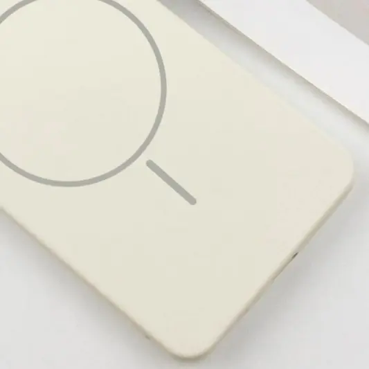 Чохол Silicone Cover Lakshmi Full Camera (AA) with MagFit для Samsung Galaxy S23 Ultra Білий / White - зображення 1 