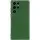 Чохол Silicone Cover Lakshmi Full Camera (AA) with MagFit для Samsung Galaxy S23 Ultra Зелений / Dark green