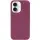 Чохол Silicone Case Full Protective (AA) NO LOGO для Apple iPhone 16 (6.1") Бордовий / Plum