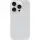 Чехол Silicone Case Full Protective (AA) NO LOGO для Apple iPhone 16 Pro (6.3") Белый / White