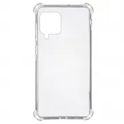 TPU чехол GETMAN Ease logo усиленные углы для Samsung Galaxy A12/M12 Бесцветный (прозрачный)