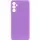 Чохол TPU GETMAN Liquid Silk Full Camera для Samsung Galaxy A24 4G Фіолетовий / Purple