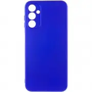 Чохол TPU GETMAN Liquid Silk Full Camera для Samsung Galaxy A24 4G Синій / Iris