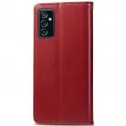 Кожаный чехол-книга GETMAN Gallant (PU) для Samsung Galaxy A24 4G Красный