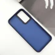 Чохол TPU+PC Lyon Frosted для Samsung Galaxy A24 4G Navy Blue