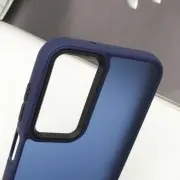 Чохол TPU+PC Lyon Frosted для Samsung Galaxy A24 4G Navy Blue