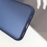 Чохол TPU+PC Lyon Frosted для Samsung Galaxy A24 4G Navy Blue