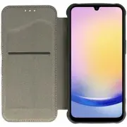 Кожаный чехол-книга GETMAN Razor (PU) для Samsung Galaxy A24 4G Red