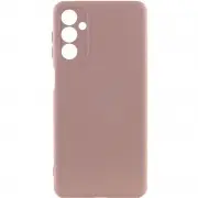 Чехол Silicone Cover Lakshmi Full Camera (A) для Samsung Galaxy A24 4G Розовый / Pink Sand