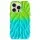 TPU чохол Leaf для Apple iPhone 16 Pro Max (6.9") Green / Aqua