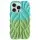 TPU чохол Leaf для Apple iPhone 16 Pro Max (6.9") Marine Green / Mint