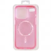 Чохол TPU Eclipse Sparkle (MagFit) для Apple iPhone 16 Pro (6.3") Pink