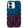 TPU чехол Leaf для Apple iPhone 16 (6.1") Navy Blue / Plum