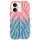 TPU чехол Leaf для Apple iPhone 16 (6.1") Pink/Blue