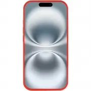 Чехол Silicone Case Full Protective (AA) Apple iPhone 16e (6.1") Красный / Red