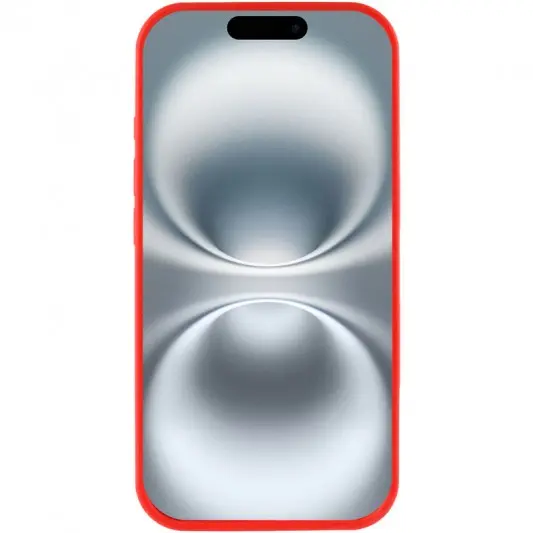 Чехол Silicone Case Full Protective (AA) Apple iPhone 16e (6.1") Красный / Red - изображение 1