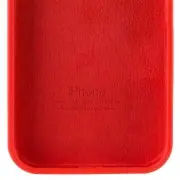 Чехол Silicone Case Full Protective (AA) Apple iPhone 16e (6.1") Красный / Red