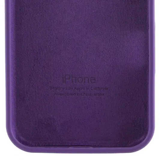 Чохол Silicone Case Full Protective (AA) для Apple iPhone 16e (6.1") Фіолетовий / Amethyst - зображення 3 