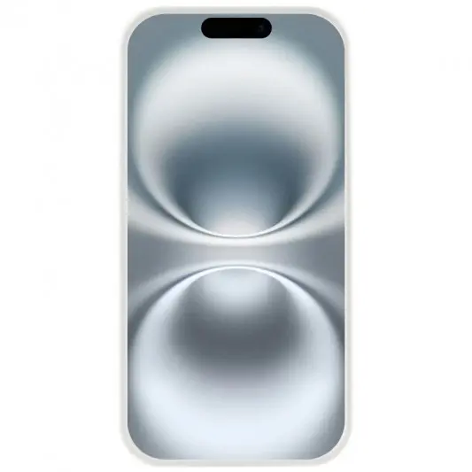 Чехол Silicone Case Full Protective (AA) для iPhone 16e (6.1") Белый / White - изображение 1