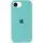 Чохол Silicone Case Full Protective (AA) для Apple iPhone 16e (6.1") Бірюзовий / Marine Green