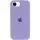 Чохол Silicone Case Full Protective (AA) для Apple iPhone 16e (6.1") Бузковий / Dasheen
