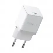 МЗП Baseus Palm Fast Charger 30W (1USB-C) + кабель Type-C to Type-C (P10111605113-01) Moon White