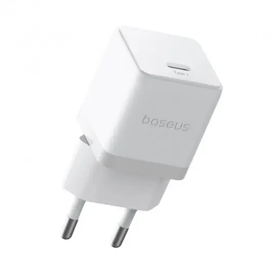 МЗП Baseus Palm Fast Charger 30W (1USB-C) + кабель Type-C to Type-C (P10111605113-01) Moon White - изображение 3