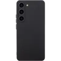 Чохол TPU GETMAN Liquid Silk Full Camera для Samsung Galaxy S21 Чорний / Black