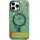 Чохол TPU+PC Flush with MagSafe для Apple iPhone 16 (6.1") Dark green