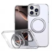 Чехол TPU+PC Empire с MagSafe and Ring для iPhone 15 Pro Max (6.7") Clear