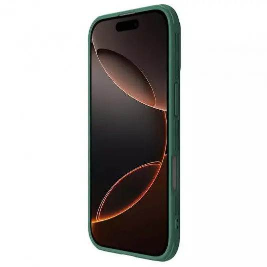 Карбонова накладка Nillkin CamShield Pro Magnetic для Apple iPhone 16 Pro (6.3") Deep Green - зображення 3 