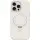 Чехол Silicone Case Full Protective NO LOGO with Ring для Apple iPhone 15 Pro Max (6.7") White