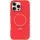Чохол Silicone Case Full Protective NO LOGO with Ring для Apple iPhone 16 Pro Max (6.9") Red
