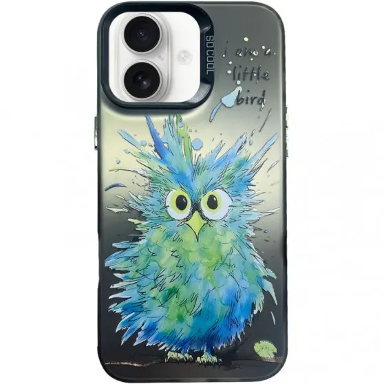 Чехол TPU+PC So Cool для iPhone 16 (6.1") Little Bird