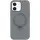 Чехол Silicone Case Full Protective NO LOGO with Ring для Apple iPhone 11 (6.1") Grey