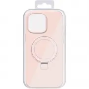 Чехол Silicone Case Full Protective NO LOGO with Ring для Apple iPhone 11 (6.1") Pink