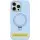 Чохол Silicone Case Full Protective NO LOGO with Ring для Apple iPhone 16e (6.1") Blue