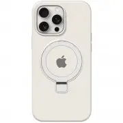 Чехол Silicone Case Full Protective with Ring для Apple iPhone 14 Pro Max (6.7") White