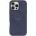 Чохол Silicone Case Full Protective with Ring для Apple iPhone 16 Pro (6.3") Dark Blue